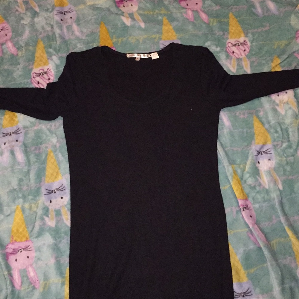 A black dress